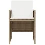Gartenmöbel-Set 3-teilig aus synthetischem Rattan mit beigen Kissen von , Gartensets - Ref: Foro24-365069, Preis: 178,67 €, R...