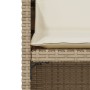 Gartenmöbel-Set 3-teilig aus synthetischem Rattan mit beigen Kissen von , Gartensets - Ref: Foro24-365069, Preis: 181,83 €, R...