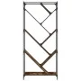 Regal aus Holz, Ingenieurwesen und Metall, Eiche geräuchert, 79x30x180 cm. von , Bücherregale und Regale - Ref: Foro24-845433...