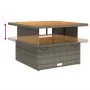 Set comedor de jardín 5 piezas con cojines ratán sintético gris by , Garden sets - Ref: Foro24-3277401, Price: 772,88 €, Disc...