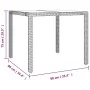 Gartenmöbel-Set, 5-teilig, mit schwarzen Polstern aus synthetischem Rattan von , Gartensets - Ref: Foro24-3277504, Preis: 612...