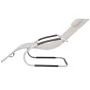Tumbona con cojín aluminio y textilene color crema by vidaXL, Loungers - Ref: Foro24-47778, Price: 101,88 €, Discount: %