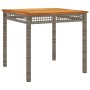 Set comedor de jardín 3 piezas con cojines ratán sintético gris by , Garden sets - Ref: Foro24-3213569, Price: 201,27 €, Disc...