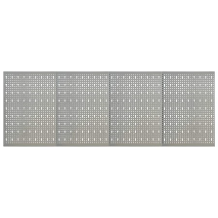 Wandklammerbretter 4 Stück Stahl 40x58 cm von vidaXL, Werkzeugorganisation und -lagerung - Ref: Foro24-145350, Preis: 44,20 €...