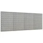 Wandklammerbretter 4 Stück Stahl 40x58 cm von vidaXL, Werkzeugorganisation und -lagerung - Ref: Foro24-145350, Preis: 43,55 €...