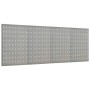 Wandklammerbretter 4 Stück Stahl 40x58 cm von vidaXL, Werkzeugorganisation und -lagerung - Ref: Foro24-145350, Preis: 44,20 €...