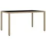 Set comedor de jardín 7 pzas con cojines ratán sintético beige de , Conjuntos de jardín - Ref: Foro24-3277578, Precio: 614,91...