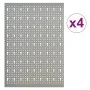 Wandklammerbretter 4 Stück Stahl 40x58 cm von vidaXL, Werkzeugorganisation und -lagerung - Ref: Foro24-145350, Preis: 43,55 €...