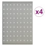 Wandklammerbretter 4 Stück Stahl 40x58 cm von vidaXL, Werkzeugorganisation und -lagerung - Ref: Foro24-145350, Preis: 44,20 €...