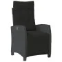 Set comedor de jardín 3 pzas con cojines ratán sintético negro by , Garden sets - Ref: Foro24-3277387, Price: 401,36 €, Disco...