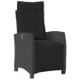 Set comedor de jardín 3 pzas con cojines ratán sintético negro by , Garden sets - Ref: Foro24-3277387, Price: 356,02 €, Disco...