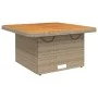 Set comedor de jardín 5 pzas con cojines ratán sintético beige by , Garden sets - Ref: Foro24-3277364, Price: 740,48 €, Disco...