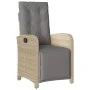 Set comedor de jardín 5 pzas con cojines ratán sintético beige by , Garden sets - Ref: Foro24-3277364, Price: 740,48 €, Disco...