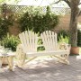 Sillón de jardín Adirondack doble madera maciza de abeto by , Modular outdoor sofas - Ref: Foro24-365095, Price: 152,23 €, Di...