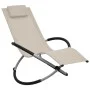 Kinderliege aus cremefarbenem Stahl von vidaXL, Liegen - Ref: Foro24-47794, Preis: 76,64 €, Rabatt: %
