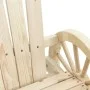 Doppelter Adirondack-Gartenstuhl aus massiver Fichte von , Modulare Sofas für den Außenbereich - Ref: Foro24-365095, Preis: 1...
