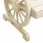 Doppelter Adirondack-Gartenstuhl aus massiver Fichte von , Modulare Sofas für den Außenbereich - Ref: Foro24-365095, Preis: 1...
