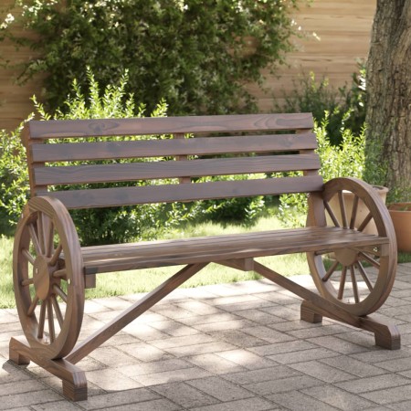 Zweierbank aus massivem Fichtenholz von , Modulare Sofas für den Außenbereich - Ref: Foro24-365104, Preis: 203,80 €, Rabatt: %