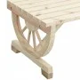 Zweiteiliges Gartensitzmöbel-Set aus massivem Kiefernholz. von , Modulare Sofas für den Außenbereich - Ref: Foro24-365097, Pr...