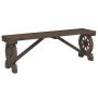 Massive Gartenbank aus Fichtenholz, 115 cm. von , Gartenstühle - Ref: Foro24-365112, Preis: 111,37 €, Rabatt: %