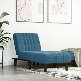 Diwansofa aus blauem Samt von , Tagesbetten - Ref: Foro24-352825, Preis: 150,89 €, Rabatt: %