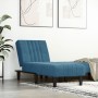 Blue Velvet Divan Sofa by , Daybeds - Ref: Foro24-352825, Price: 127,57 €, Discount: %