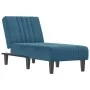 Blue Velvet Divan Sofa by , Daybeds - Ref: Foro24-352825, Price: 153,57 €, Discount: %