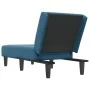 Blue Velvet Divan Sofa by , Daybeds - Ref: Foro24-352825, Price: 153,57 €, Discount: %