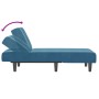 Blue Velvet Divan Sofa by , Daybeds - Ref: Foro24-352825, Price: 127,57 €, Discount: %