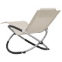 Tumbona para niños acero color crema de vidaXL, Tumbonas - Ref: Foro24-47794, Precio: 75,14 €, Descuento: %