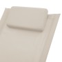 Tumbona para niños acero color crema de vidaXL, Tumbonas - Ref: Foro24-47794, Precio: 75,14 €, Descuento: %