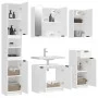 5-teiliges Badezimmerschrank-Set aus weißem Sperrholz von , Badezimmermöbel - Ref: Foro24-3115852, Preis: 299,63 €, Rabatt: %