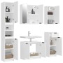 5-teiliges Badezimmerschrank-Set aus weißem Sperrholz von , Badezimmermöbel - Ref: Foro24-3115852, Preis: 306,13 €, Rabatt: %