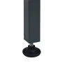Black steel workbench 120x60x85 cm by vidaXL, Work tables - Ref: Foro24-145345, Price: 197,87 €, Discount: %