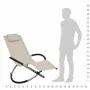 Kinderliege aus cremefarbenem Stahl von vidaXL, Liegen - Ref: Foro24-47794, Preis: 76,64 €, Rabatt: %
