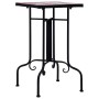 Beistelltisch aus Terrakotta und weißem Keramikmosaik von vidaXL, Topfständer - Ref: Foro24-46712, Preis: 40,43 €, Rabatt: %