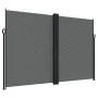 Anthracite retractable side awning 220x1200 cm by , Umbrellas - Ref: Foro24-318086, Price: 210,08 €, Discount: %