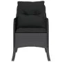 Gartensessel mit Kissen 2 Stück schwarzes synthetisches Rattan von , Gartenstühle - Ref: Foro24-365145, Preis: 185,05 €, Raba...