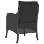 Gartensessel mit Kissen 2 Stück schwarzes synthetisches Rattan von , Gartenstühle - Ref: Foro24-365145, Preis: 185,05 €, Raba...