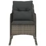 Garden armchairs with cushions 2 pcs gray synthetic rattan by , Garden chairs - Ref: Foro24-365147, Price: 215,82 €, Discount: %