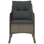 Gartensessel mit Kissen 2 Stück graues synthetisches Rattan von , Gartenstühle - Ref: Foro24-365147, Preis: 219,99 €, Rabatt: %