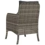 Garden armchairs with cushions 2 pcs gray synthetic rattan by , Garden chairs - Ref: Foro24-365147, Price: 215,82 €, Discount: %
