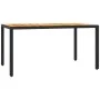 5-teiliges Gartenmöbel-Set mit schwarzen synthetischen Rattankissen von , Gartensets - Ref: Foro24-3211868, Preis: 568,28 €, ...