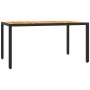 5-teiliges Gartenmöbel-Set mit schwarzen synthetischen Rattankissen von , Gartensets - Ref: Foro24-3211868, Preis: 566,63 €, ...