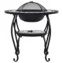 vidaXl Brasero de mosaico cerámica negro y blanco 68 cm de vidaXL, Chimeneas - Ref: Foro24-46725, Precio: 91,98 €, Descuento: %