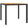 5-teiliges Gartenmöbel-Set mit schwarzen synthetischen Rattankissen von , Gartensets - Ref: Foro24-3211861, Preis: 523,77 €, ...