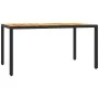 7-teiliges Garten-Essset und schwarze Kissen aus synthetischem Rattan von , Gartensets - Ref: Foro24-3211863, Preis: 774,65 €...