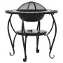 vidaXl Schwarz-weißes Mosaik-Kohlenbecken aus Keramik 68 cm von vidaXL, Kamine - Ref: Foro24-46725, Preis: 92,58 €, Rabatt: %