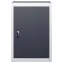 Gray and black metal industrial wall tool cabinet by vidaXL, Tool cabinets - Ref: Foro24-145354, Price: 74,83 €, Discount: %