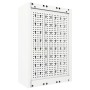 Industrie-Wandwerkzeugschrank aus grauem und schwarzem Metall von vidaXL, Werkzeugschränke - Ref: Foro24-145354, Preis: 78,89...
